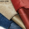 Print and Golden-Plating Suede Bonded Faux Fur Esfh-79A